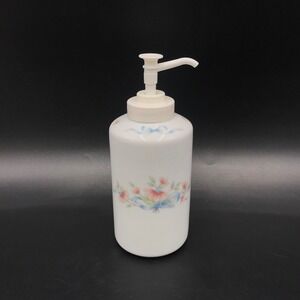 Princess House Exclusive Heritage Ribbon Porcelain Soap/Lotion Dispenser